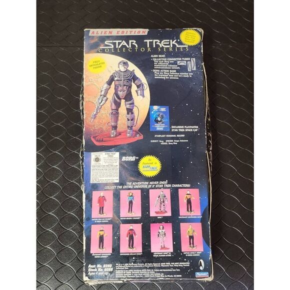Star Trek Collector Series Alien Edition Borg, Playmates 1995 #A94 - Picture 3 of 9